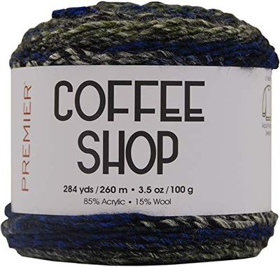 PREMIER YARNS Yarn Coffee Shop Rainforest, One Size