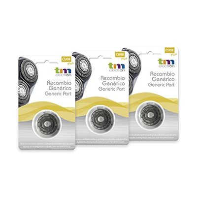 TM ELECTRON Spare Head Shaving Generic 3 units