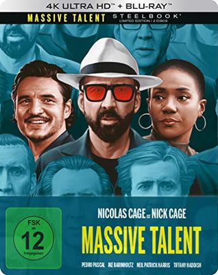 Massive Talent - Limitiertes Steelbook (4K Ultra HD) (+ Blu-ray) (exklusiv bei Amazon.de)