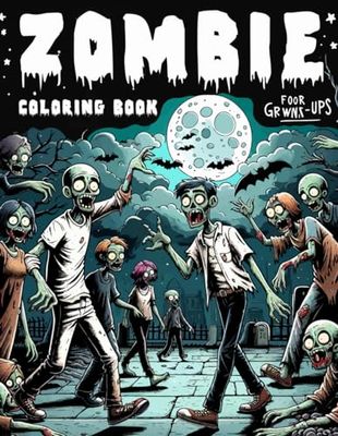 Zombie Coloring Book: Unleash Your Inner Zombie Artist