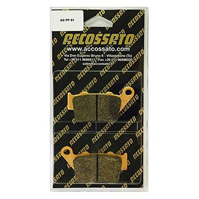 aCCOSSATO agpp91st-p81852 Plaquette de Frein, noir, taille unique
