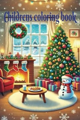 Childrens Christmas coloring book