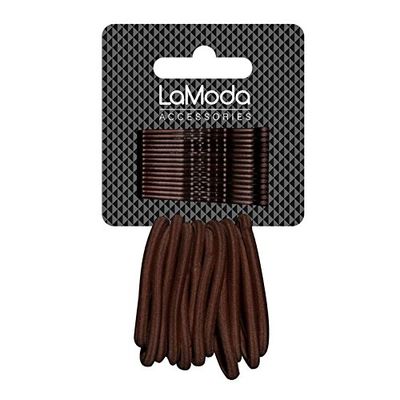 LaModa - Agarres para el pelo y coleteros elásticos de agarre cómodo