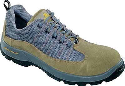 Delta Plus Mens Rimini Ii S1P Src Low Cut Tennis Shoes - S1P Src Beige-Grey 41