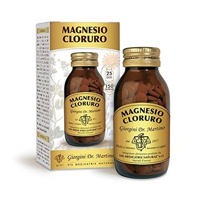 Dr. Giorgini Integratore Alimentare, Magnesio Cloruro Pastiglie - 90 g