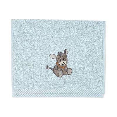 Sterntaler Kinderhanddoek Ezel Emmi, leeftijd: vanaf 0 maanden, 50 x 30 cm, lichtblauw