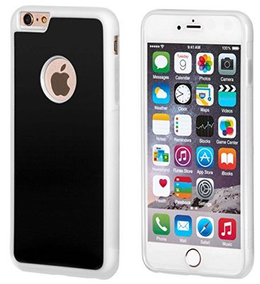 KSS Antigravitycase voor diverse Apple/Samsung-modellen - hoogwaardige en passende beschermhoes voor de perfecte grip - iPhone 6 Plus, 6s Plus, wit