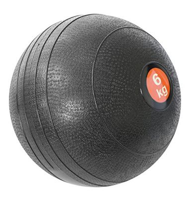 Sveltus Slam Medicijnbal 6 kg zwart cross- & krachttraining zand gevuld