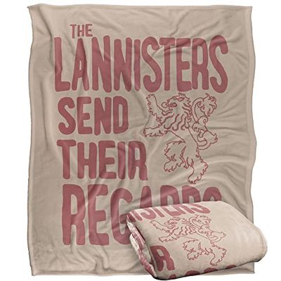 GAME OF THRONES Silky Touch Super Soft Throw Blanket 152 x 127 cm