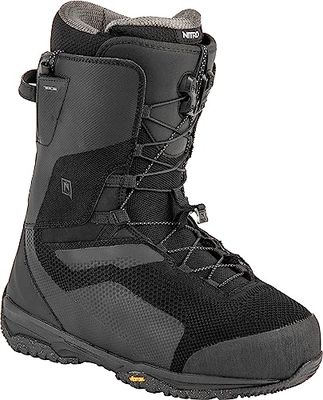 Nitro Herr Skylab TLS '23 Splitboardboot All Mountain Freeride premium snabbsnörningssystem båt snowboardbåt, äkta svart, MP 26.0//EU 40//US 8