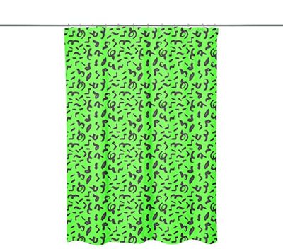Bonamaison Tenda da Doccia Impermeabile, Resistente alle Muffe, Facile da Pulire, Tenda da doccia Stampata Digitalmente, Lavabile, Dimensioni 150x200, 1 Pezzo - Prodotto e Progettato in Turchia