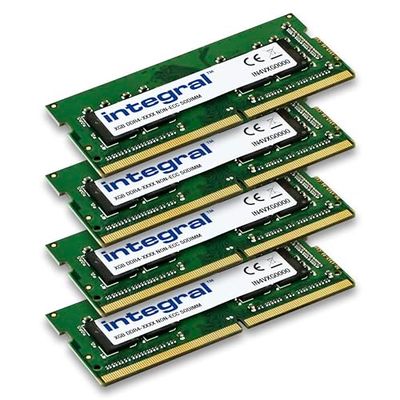 Integral 4-Pack 8GB DDR4 RAM 3200MHz DIMM Módulo de Memoria para PC de Escritorio