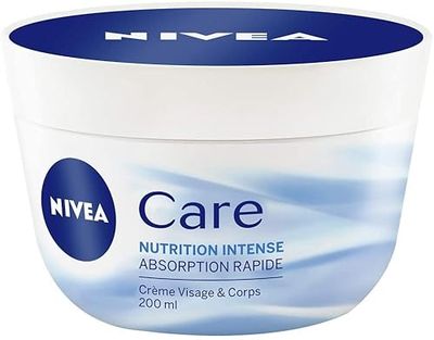 NIVEA Care Crème Visage et Corps Nutrition Intense 200 ml