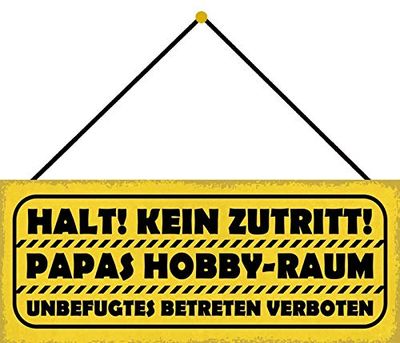 Schatzmix Tin-Plate Sign, Sheet metal, Multicoloured, 27x10 cm