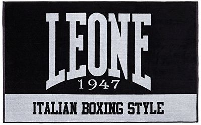 LEONE 1947, Serviette de Sport, Adulte Unisexe, Noir, Taglia Unica, AC916