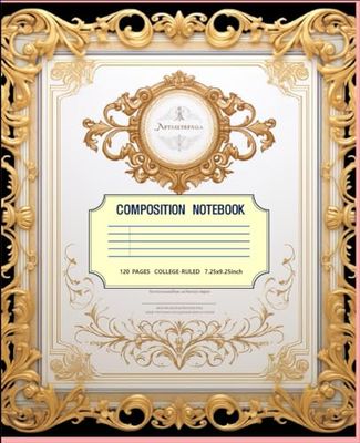 high-end cover composition notebook: Royal cover notebook