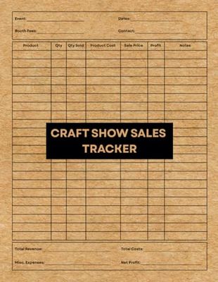 Craft Show Sales Tracker