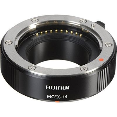 Fujifilm MCEX-16 Tubo de extensão de macro para lentes (16 mm), preto