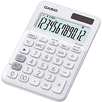 Casio MS-20UC-WE skrivbordsräknare
