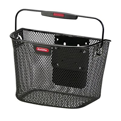 KlickFix Mini cesta para rodas dianteiras (sem suporte no guiador)