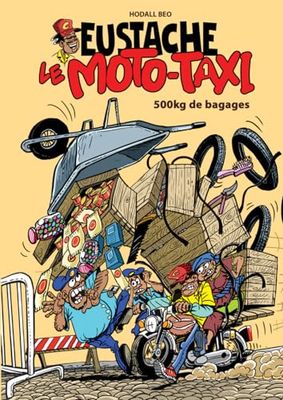 Eustache, le moto-taxi: 500kg de bagages