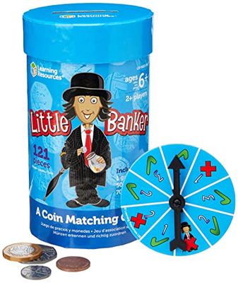 Learning Resources Gioco per identificare Le Monete Little Banker