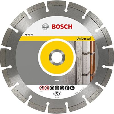 Bosch 2608602191 Alvo de corte de diamante universal (115 x 22,23 x 1,6 x 10 mm)