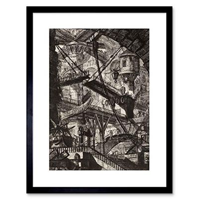 Wee Blue Coo PAINTING GIOVANNI BATTISTA PIRANESI FRAMED PRINT F97X3512