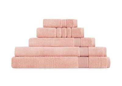 Abecé Casa Gamma Zero Twist 600 GR/M2 Serviette de Bain 100% Coton (nœud, Douche, 70 x 140 cm)