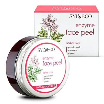 SYLVECO Enzympeeling Le visage doux enzyme a été conçu pour les peaux mixtes et les peaux souffrant d'imperfections. Cosmétique naturel végétalien pour femmes et hommes taille 75 g.