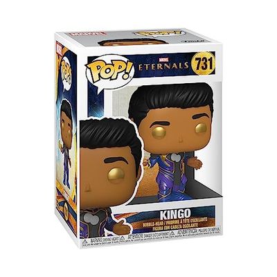 Funko Pop! Marvel: Eternals - Kingo - Marvel Comics- Figurine en Vinyle à Collectionner - Idée de Cadeau - Produits Officiels - Jouets pour Les Enfants et Adultes - Comic Books Fans