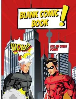 Blank Comic Book: Unleash Your Inner Cartoonist