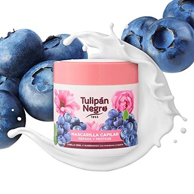 Tulipán Negro - Mascarilla Repara y Protege, con Arándonos y Arginina, 400 ml