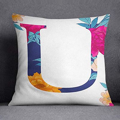 Bonamiason Decoratieve kussenslopen 45x45 cm, Kussenhoezen Bank, Decoratieve Kussenhoesjes, Kussensloop Sierkussen Kerstmis - Ontworpen en geproduceerd in Turkije