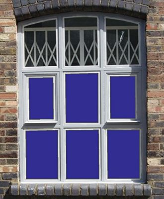 The Window Film Company Solid Colour Marine 4255 Window Film, Blue, 1220 mm x 1 M