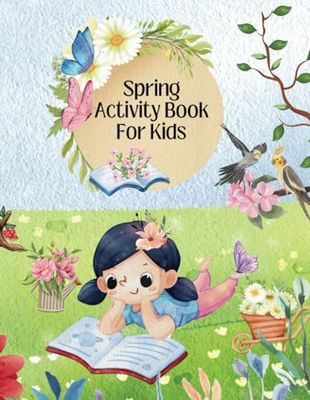 Spring Activity Book For Kids