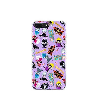 ERT GROUP mobiel telefoonhoesje voor Iphone 7 PLUS/ 8 PLUS origineel en officieel erkend Disney patroon Disney Villains 008 aangepast aan de vorm van de mobiele telefoon, hoesje is gemaakt van TPU
