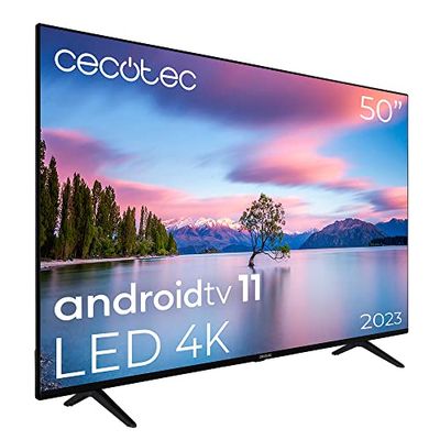 Cecotec TVLED 50 tum Smart TV A1-serien ALU10050 4K UHD