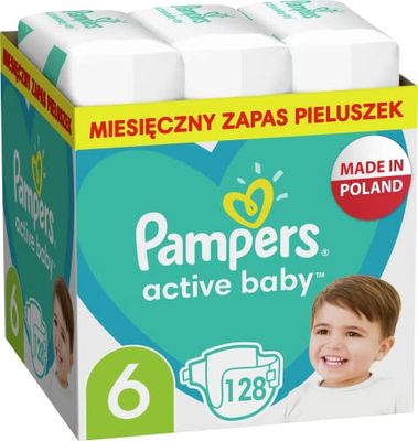 Pampers A/B 6 128 Stukken (S)