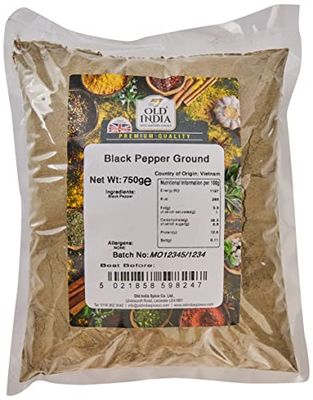 Old India Black Pepper Ground 750g