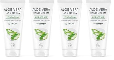 by Amazon, Crema mani all’aloe vera, 2x100 ml (Confezione da 2)