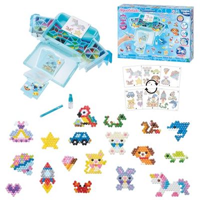 Aquabeads - Mon Grand Atelier de création - Kit de Loisirs créatifs - Activité Manuelle Enfants en Toute autonomie - Coffret de Perles Qui collent avec de l'eau - Jouet Enfant 4 Ans et + - 31775