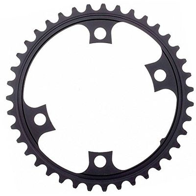 Shimano 34D 5800 105 (50/34) Prato, unissexo-adulto, preto, tamanho único