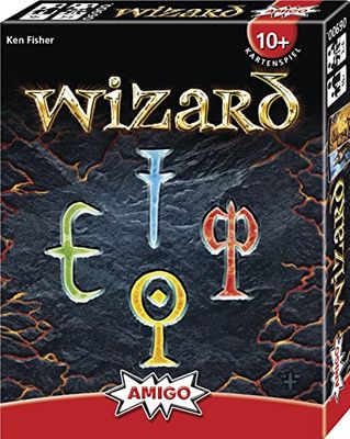 Amigo Spiele - Jogo de cartas Wizard, 3 a 6 jogadores (6900) (versão em alemão)