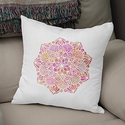 Bonamaison Housses de Coussin, Polyester, Multicolore, 43x43