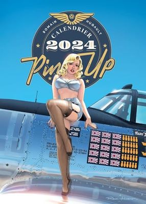 Calendrier Romain Hugault - Pin-Up - 2024