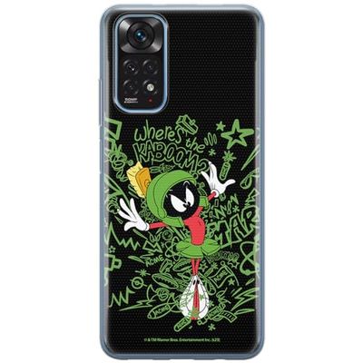 ERT GROUP mobiltelefonfodral för Xiaomi REDMI NOTE 11T/ 11S 5G/ POCO M4 PRO 5G originalt och officiellt licensierat Looney Tunes mönster Marvin 007, fodral tillverkad av TPU-plast