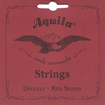 Aquila 72U Röd serie Nylgut enkel enkel 4:e sträng för Ukulele Low G Tuning