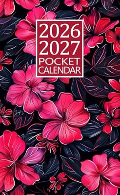 Pocket Calendar 2026-2027: Monthly Planner For Purse Small Size 2-Year From January 2026 To December 2027 With Holidays & Inspirational Quotes.