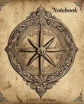 Vintage Notebook: Vintage Journal Notebook for Men I 110 Pages I 7.5x9.25"